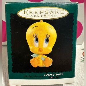 Hallmark 1996 Keepsake Ornament Minis Looney Tunes Baby TWEETY BNIB! Vintage